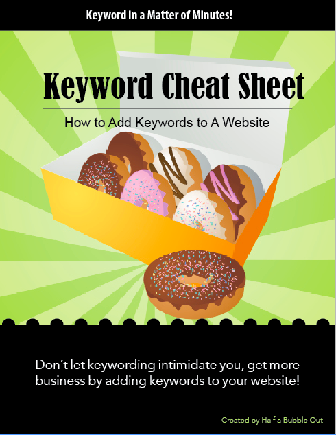 Keyword with our Donut Example